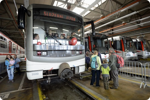 Den otevřených dveří Dopravního podniku hl. m. Prahy