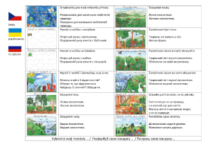 EVVO infomateriály pro děti - Omalovánky pro malé milovníky přírody, příloha UA/RUS (pdf)