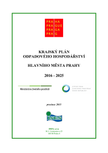 Krajský Plán odpadového hospodářství hlavního města Prahy na období 2016-2025, pdf soubor