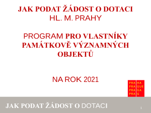 PREZENTACE_ památky_zpracování žádosti 2021