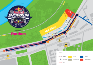 Red Bull Showrun Mapa Arealu TD