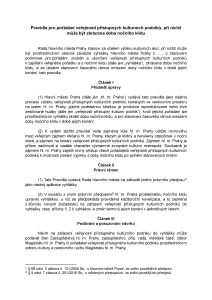návrh pravidel - pořádání kult. akcí (1)