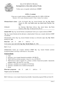 Zápis z 16. jednání výboru, ze dne 15. 6. 2020