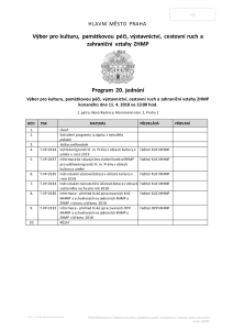 Pozvánka na jednání výboru, které se koná dne 11. 4. 2018