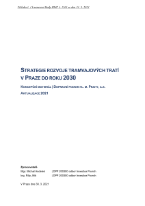 Strategie rozvoje tramvajových tratí do 2023