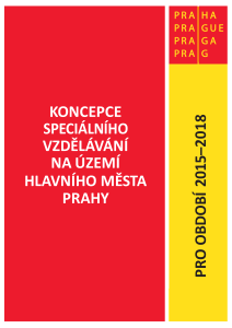 Koncepce speciálního vzdělávání 2015-2018