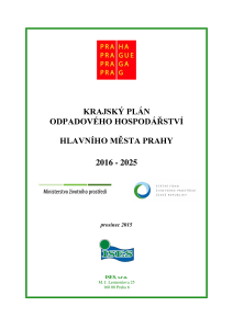 Krajsky plan odpadoveho hospodarstvi HMP