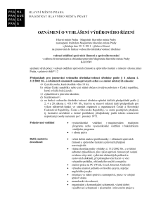 vedoucí oddělení správních činností a správního trestání v odboru živnostenském a občanskosprávním