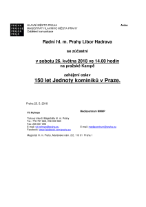 2691173_Zahájení oslav 150 let Jednoty kominíků v Praze
