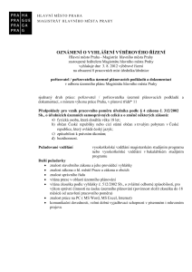 pořizovatel/ka územně plánovacích podkladů a dokumentací v odboru územního plánu (8 pracovních míst)