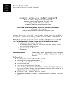 pořizovatel/ka územně plánovacích podkladů a dokumentací - ochrana přírody a krajiny v odboru územního plánu