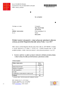 Přehled kontrol OCP za rok 2017