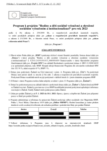 0 - Program k projektu Rodiny a děti_2023