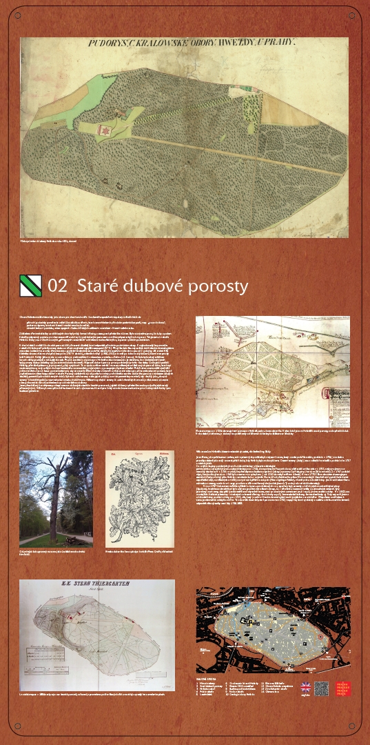 Information board No.2 - Old Oak Growths