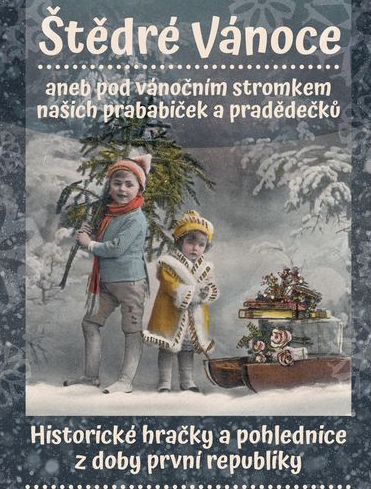 Plakát k výstavě Štědré Vánoce