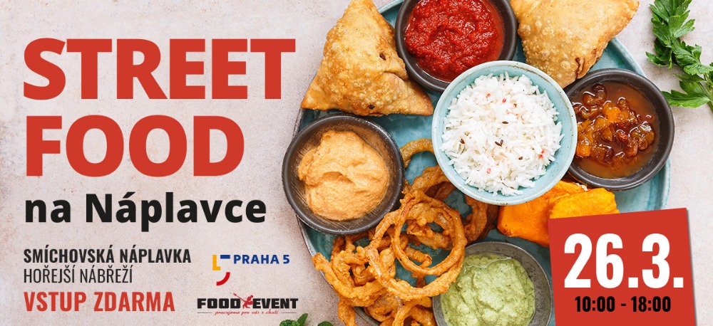 Plakát Street food na Nápavce