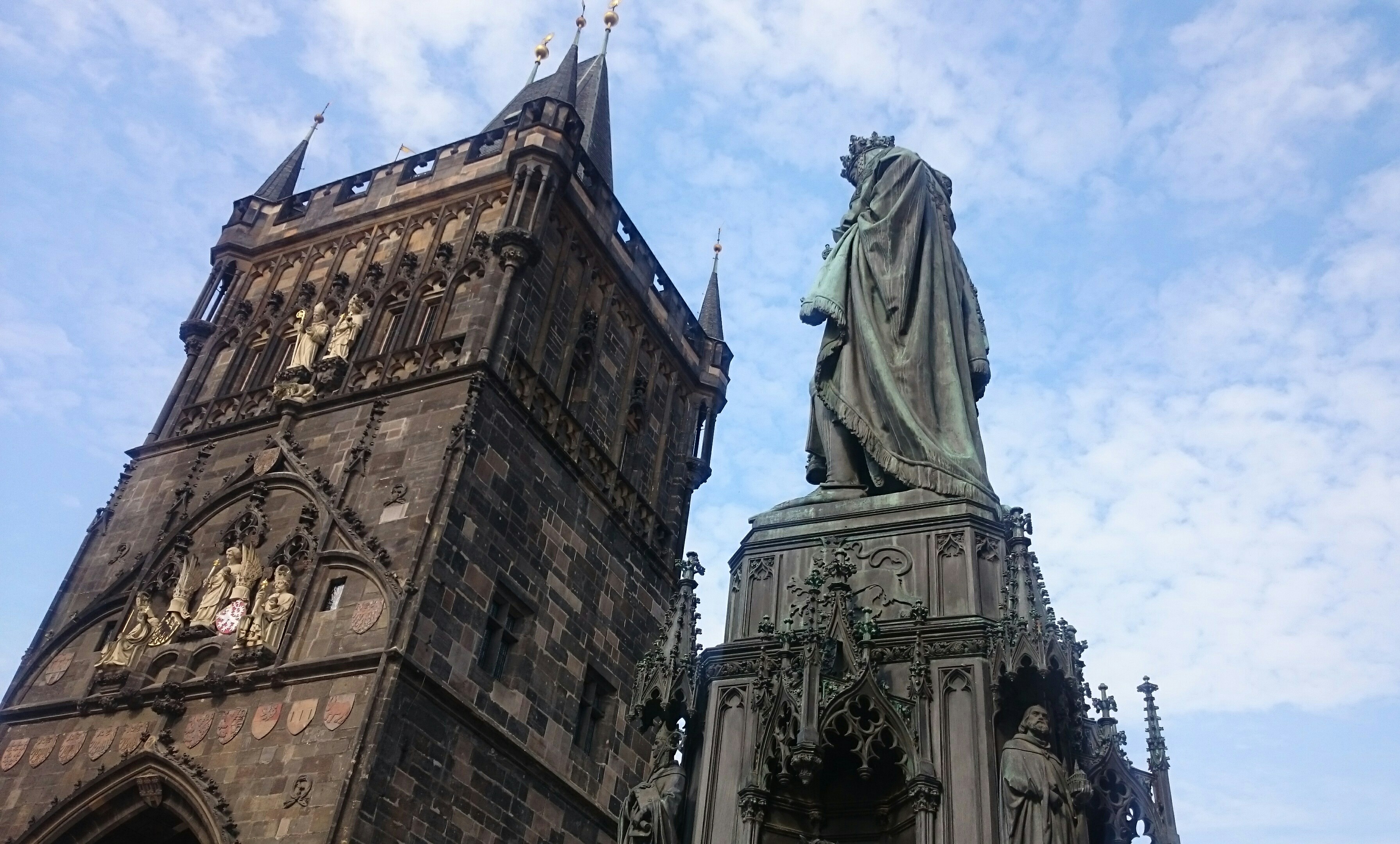 Pražské věže s Karlem IV.