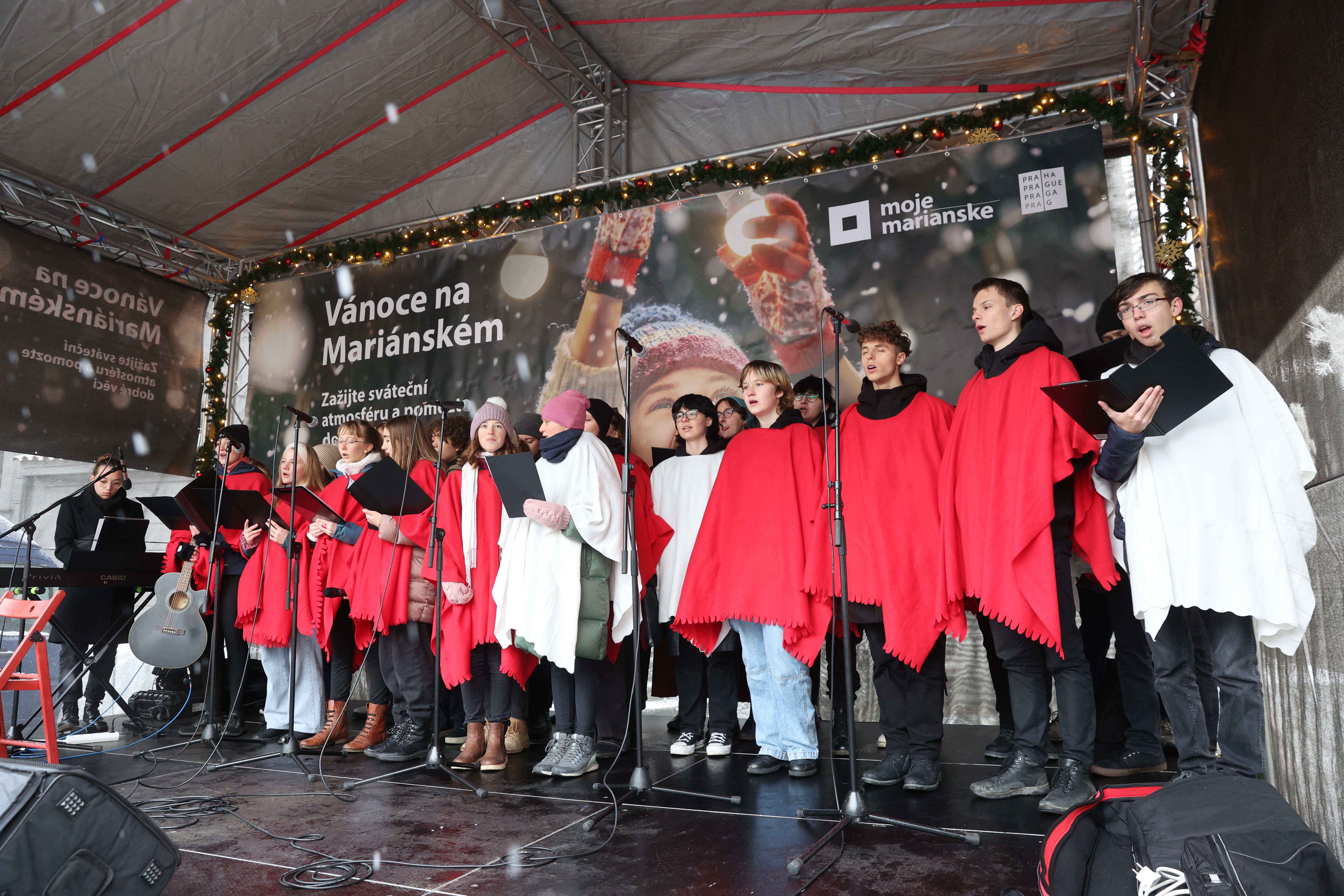 Slavnostní zahájení vánočních trhů na Mariánském náměstí