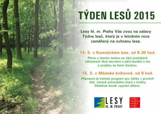 Týden lesů 2015 s Lesy hl. m. Prahy