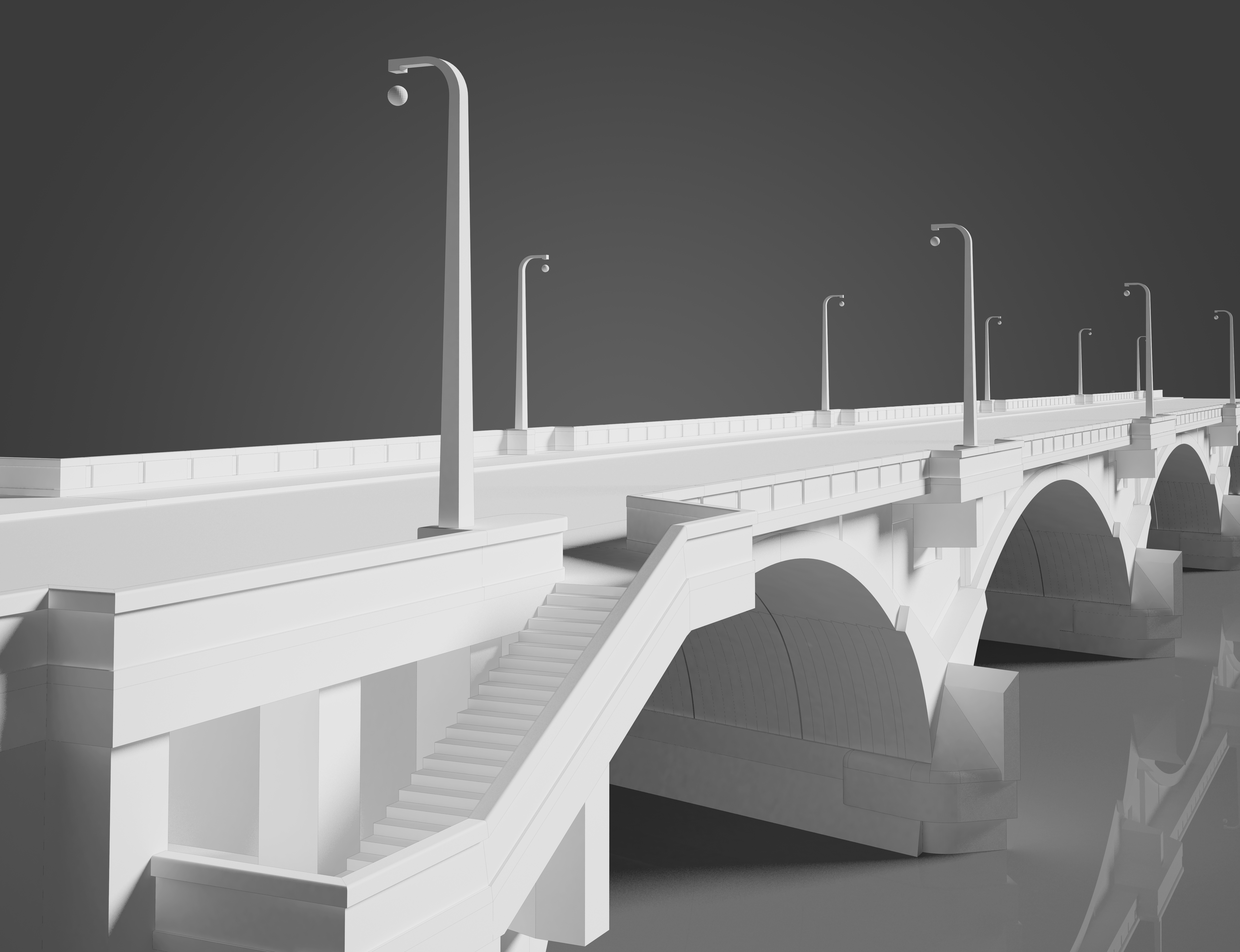 Vizualizace rekonstrukce Libeňského mostu