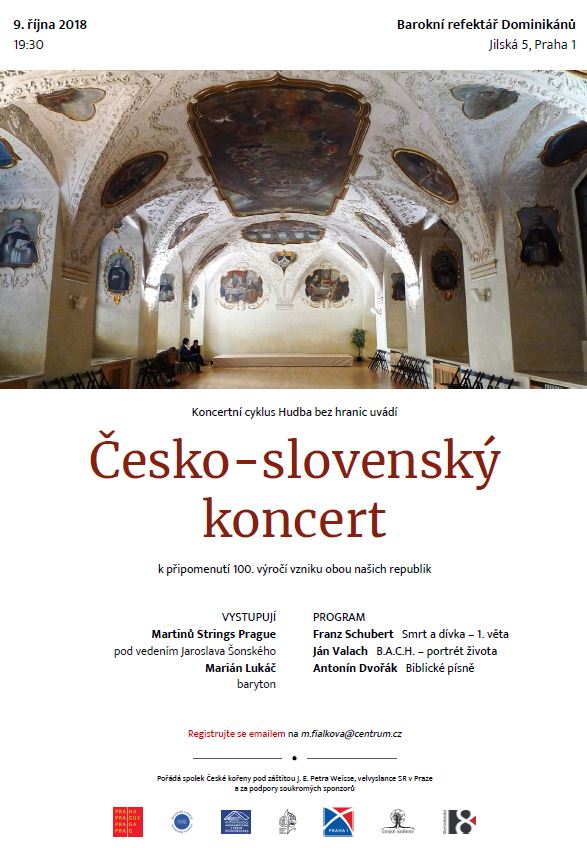 Pozvánka - Česko-slovenský koncert