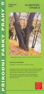 informační leták Přírodní park Klánovice-Čihadla - obálka