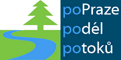 po praze podél potoků - logo